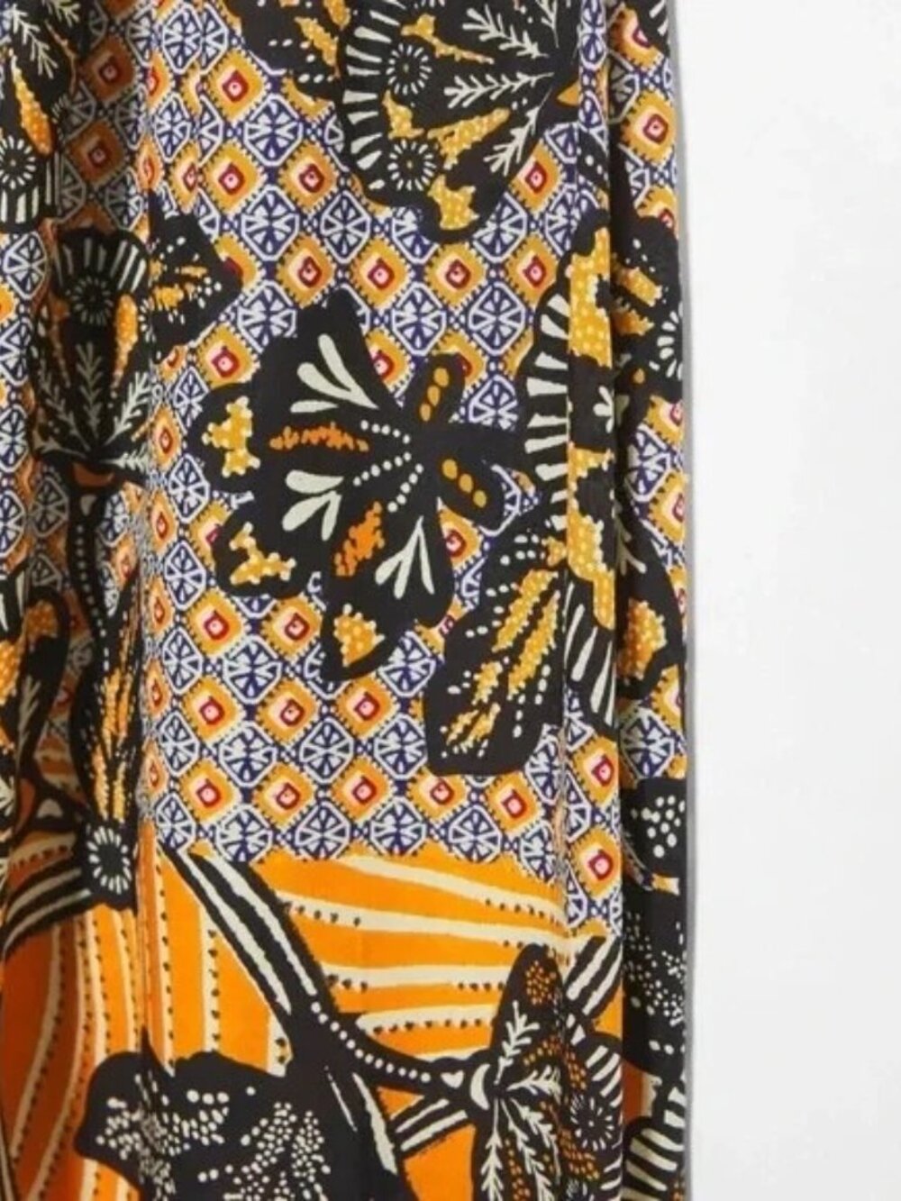 Anthropologie Smocked Maxi Dress sleeping dress xs - Picture 5 of 6